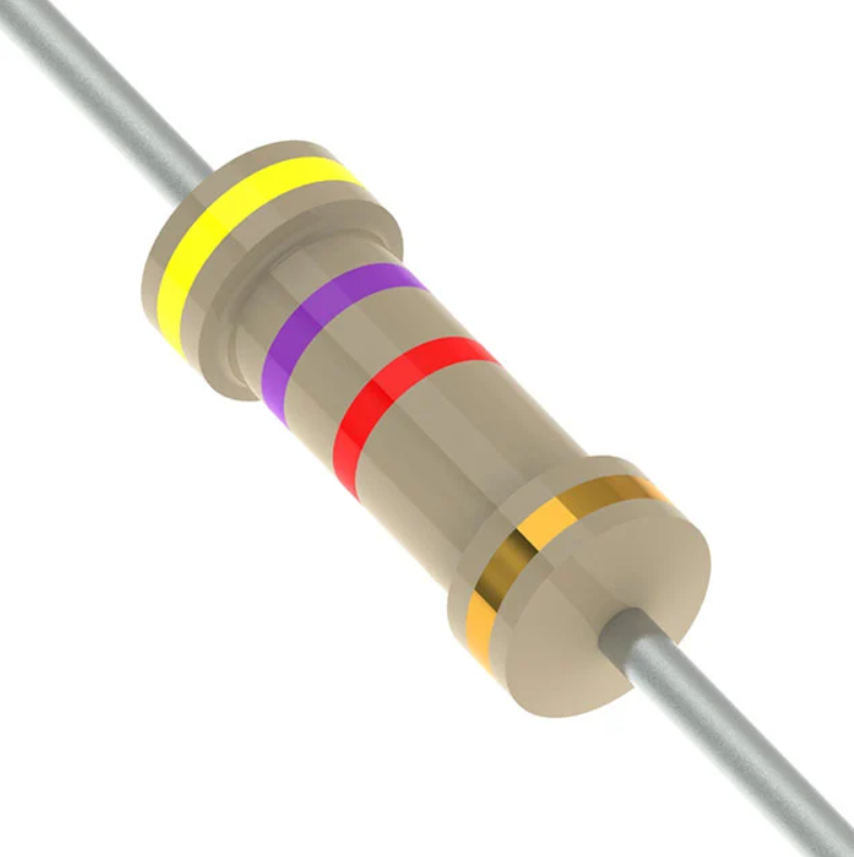 4.7k resistor color code 4k7 4 band